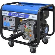 ТСС Дизельный генератор SDG 3300H, 220/12 В, 3.3кВт, на колёсах [100043]