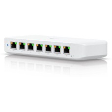 Коммутатор UBIQUITI Коммутатор UniFi Switch Ultra 60W PoE-коммутатор, 8х 1G RJ45, раздача 52 Вт
