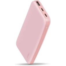 TTEC Внешний аккумулятор ChargeUp LCD 10.000mAh. Цвет: розовый