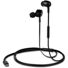 Наушники-гарнитура вкладыши TTEC Наушники-вкладыши Pop 2 USB-C Stereo In Ear Headset с микрофоном. Цвет: черный