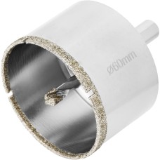 MATRIX Сверло алмазное по керамограниту, 60 х 67 мм, трехгранный хвостовик 726603