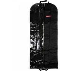 Чехол для одежды Hausmann HM-19393AG Чехол для одежды Hausmann со стенкой из ПВХ и ручками 60x140, черный (ААА)