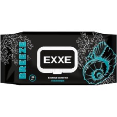Салфетки влажные MASTER FRESH С0008077 Влажные салфетки EXXE Men Микс Breeze&Silver, 120 шт