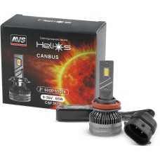 Лампа светодиодная AVS Светодиодная лампа Helios H11, 9-36V, 65W, 2 шт
