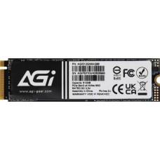 Накопитель SSD AGI Накопитель SSD PCIe 3.0 x4 512GB 512GIMAI298-BK 512GIMAI298 AI298 M.2 2280 OEM
