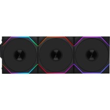 LIAN-LI Вентилятор для корпуса Uni Fan TL Wireless 120 ARGB 120х120x28 черный 4-pin 33дБ (упак.:3шт) (G99.12TL1W3B.R0) Ret