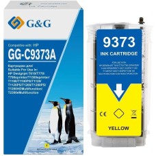 Картридж струйный G&G Картридж струйный GG-C9373A №72 желтый (130мл) для HP Designjet T610/T770/T790eprinter/T1300eprinter/T1100