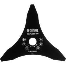 DENZEL Диск для триммера, 255 х 25,4 3 лезвия 96377