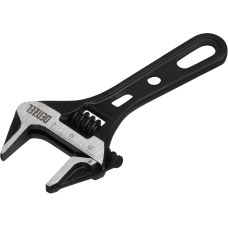 DENZEL Ключ разводной 115 мм, CrV, кованый, укороченная рукоятка 15751