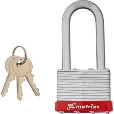 MATRIX Замок навесной, 50 мм, удлиненная дужка 91809