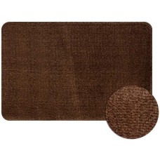САНАКС - Коврик в ванную РАННЕР 184 одинарный, коричневый, однотонный, 400 х 600 мм, 100% полиэстер 08801