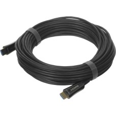 DIGMA Кабель аудио-видео HDMI 2.0 AOC HDMI (m)/HDMI (m) 20м. позолоч.конт. черный (BHP AOC 2.0-20)