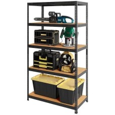 ПРАКТИК Стеллаж SBL 180KD пол.:5 разборная 1803x1200x400мм антрацит (S24499375309)