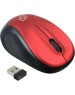 Мышь ОКЛИК 665MW черный/красный оптическая (1000dpi) беспроводная USB (3but)