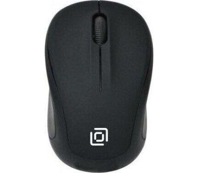 Мышь ОКЛИК 665MW черный/красный оптическая (1000dpi) беспроводная USB (3but)