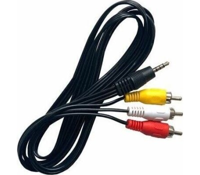 Кабель СИГНАЛ (3513) шнур 3,5Дж-3RCA, 1,0 м