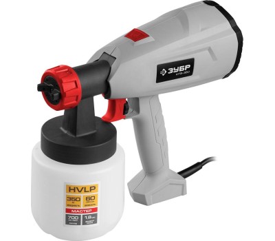 Краскопульт ЗУБР КПЭ-350 Краскопульт электрический, компрессорный, 350 Вт