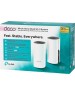 Бесшовный Mesh роутер TP-LINK Deco E4, белый