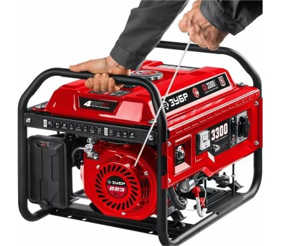 Генератор бензиновый ЗУБР СБ-3300Е Генератор бензиновый