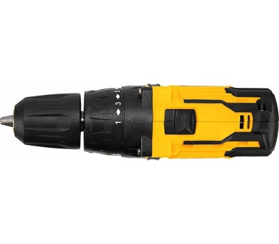 Дрель аккумуляторная DENZEL CDL-18-02BM Дрель-шуруповерт аккумуляторная , LI-ION, 18 В, 2 аккумулятор 26116