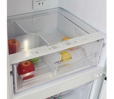 Холодильник БИРЮСА I980NF 370л нержавеющая сталь