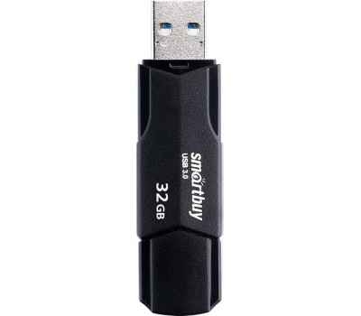 USB-флеш SMARTBUY (SB32GBCLU-K3) UFD 3.0/3.1 032GB CLUE Black