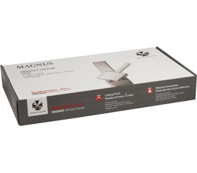 Смеситель для кухни MAGNUS 8247 Смеситель кухонный ГРАФИТ, шаровый, с двойным выпуском воды для фильтра, материал латунь