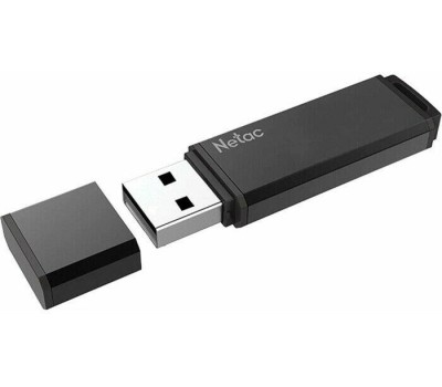 NETAC Флеш Диск 64GB U351 NT03U351N-064G-20BK USB2.0 черный