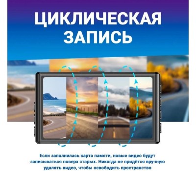 TRENDVISION Видеорегистратор Space TENET черный 1080x1920 1080p 150гр
