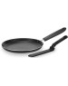 Сковорода блинная RONDELL Pancake frypan RDA-1407 круглая 26см покрытие: Xylan Plus ручка несъемная (без крышки) черный