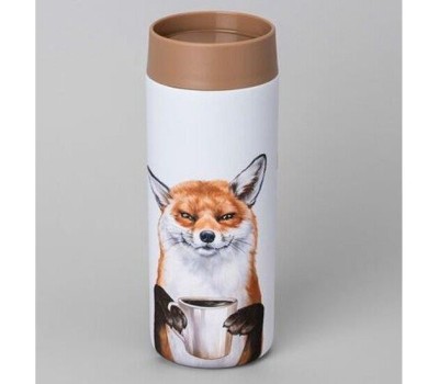 Термокружка AGNESS 798-103 FOXY 350мл