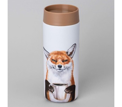 Термокружка AGNESS 798-103 FOXY 350мл