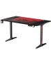 Стол компьютерный BLOODY Стол игровой BD-TB301 электропривод столешница ЛДСП карбон каркас черный 140x80см