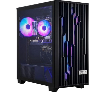 OSIO Компьютер CyberLine C59i Intel Core i5 12400F, DDR4 16ГБ, 1ТБ(SSD), NVIDIA GeForce RTX 3050 - 6 ГБ, без операционной системы, черный [с59i-001b]