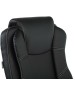 Кресло компьютерное БЮРОКРАТ Кресло руководителя CH-839 черный Leather Black экокожа крестов. пластик