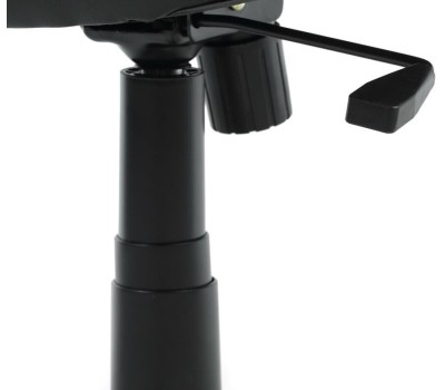 Кресло компьютерное БЮРОКРАТ Кресло руководителя CH-839 черный Leather Black экокожа крестов. пластик