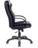 Кресло компьютерное БЮРОКРАТ Кресло руководителя CH-839 черный Leather Black экокожа крестов. пластик