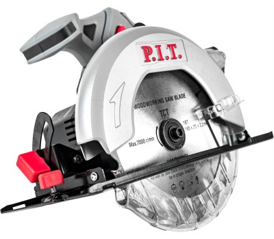 Пила циркулярная аккумуляторная P.I.T. Пила циркулярная аккум. PKS20H-165A SOLO (20В, диск 165мм, пропил 52мм, 4300об/мин, накл.45°)