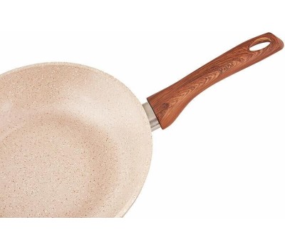 Сковорода ТРАДИЦИЯ ТМИ2241И а/пр литая 24см Миндаль