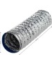 Воздуховод ARTICPLAST алюминиевый 100 мм х 1,5 м, гофрированный армированный неизолированный для вентиляции 50100-15
