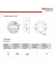 HiWatch DS-I259M(C)(2.8mm) 2Мп внутренняя IP-камера с EXIR-подсветкой до 10м и встроенным микрофоном