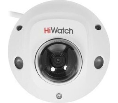 HiWatch DS-I259M(C)(2.8mm) 2Мп внутренняя IP-камера с EXIR-подсветкой до 10м и встроенным микрофоном