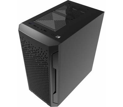 Powercase Корпус Mistral Micro Z2B SI, Non Window, Mesh, 2x 120mm fan, чёрный, mATX (CMIMZB-F2SI)