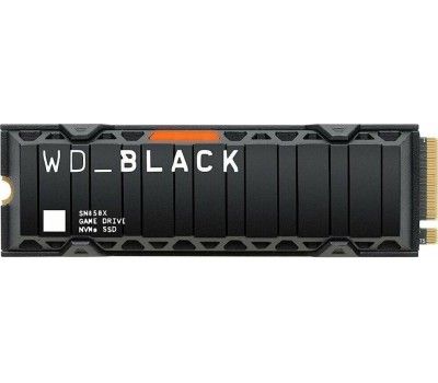 Накопитель SSD WD SSD накопитель Black SN850X S100T2XHE 1ТБ, M.2 2280, PCIe 4.0 x4, NVMe, M.2