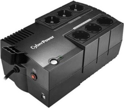 ИБП CYBERPOWER ИБП BS650E {Line-Interactive, 650VA/390W USB, (4+4 EURO), 12В/5 Ач х 1}