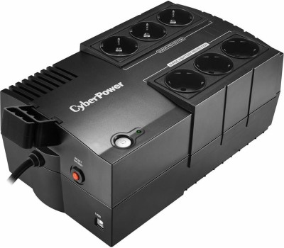 ИБП CYBERPOWER ИБП BS650E {Line-Interactive, 650VA/390W USB, (4+4 EURO), 12В/5 Ач х 1}