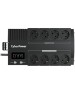 ИБП CYBERPOWER ИБП BS650E {Line-Interactive, 650VA/390W USB, (4+4 EURO), 12В/5 Ач х 1}