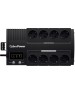 ИБП CYBERPOWER ИБП BS650E {Line-Interactive, 650VA/390W USB, (4+4 EURO), 12В/5 Ач х 1}