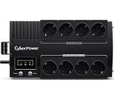 ИБП CYBERPOWER ИБП BS650E {Line-Interactive, 650VA/390W USB, (4+4 EURO), 12В/5 Ач х 1}