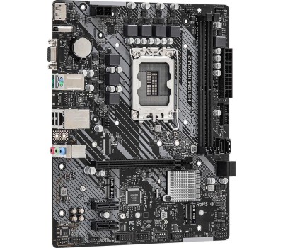 Материнская плата ASROCK Материнская плата H610M-HDV/M.2+ D5, Socket LGA 1700, Intel H610, mATX, Ret